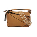 Loewe Puzzle Small Grained Calfskin Jacquard Strap