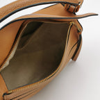Loewe Puzzle Small Grained Calfskin Jacquard Strap