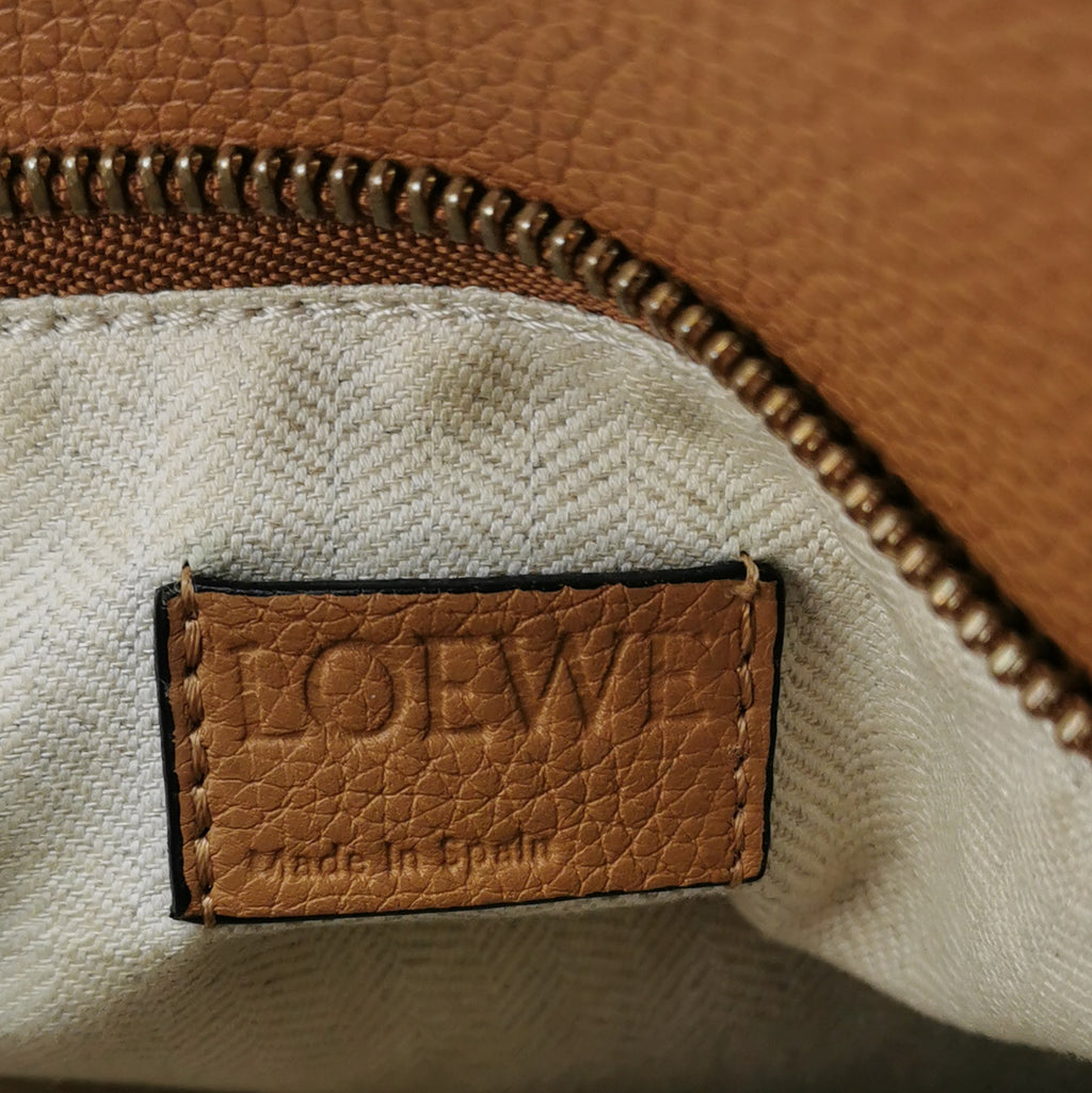 Loewe Puzzle Small Grained Calfskin Jacquard Strap
