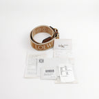 Loewe Puzzle Small Grained Calfskin Jacquard Strap
