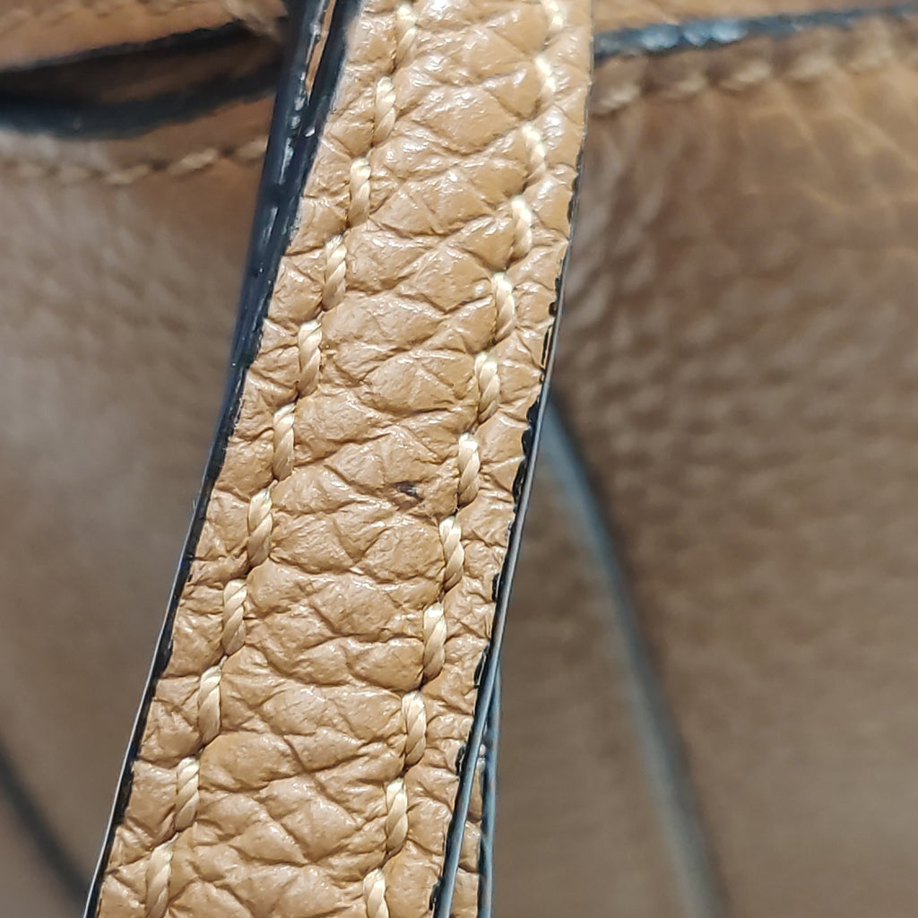 Loewe Puzzle Small Grained Calfskin Jacquard Strap