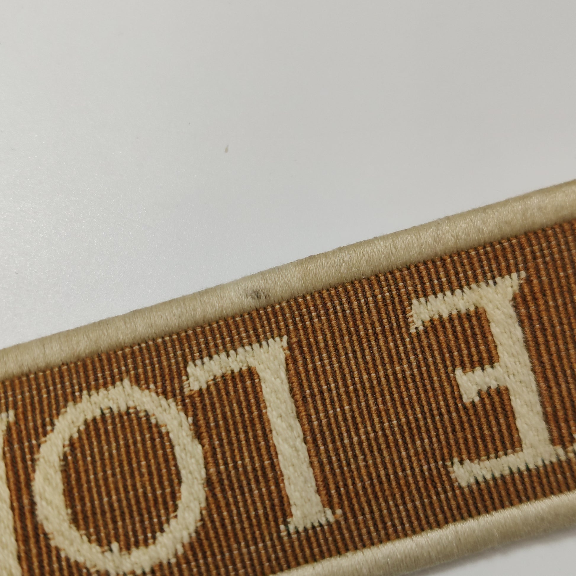 Loewe Puzzle Small Grained Calfskin Jacquard Strap