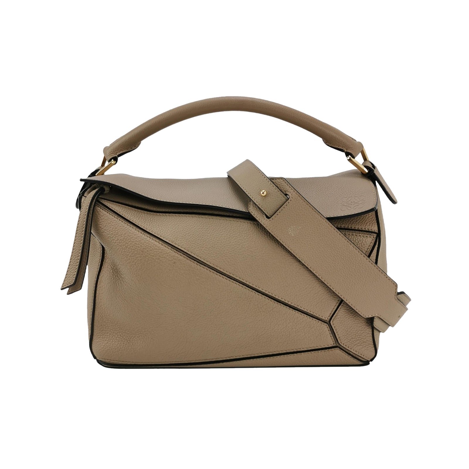 Loewe Puzzle Medium Grained Calfskin Beige