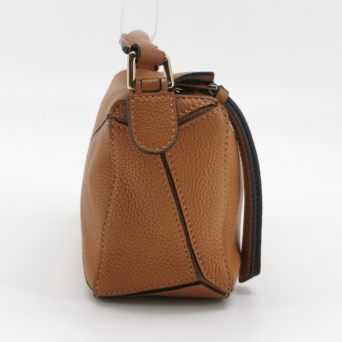 Loewe Puzzle Mini Soft Grained Calfskin Caramel