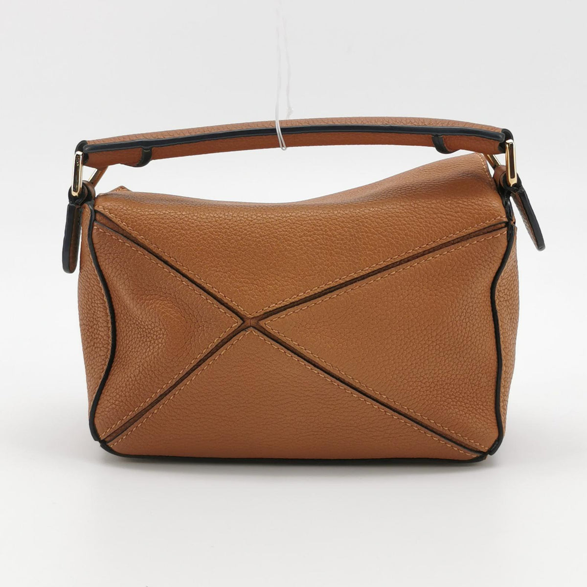 Loewe Puzzle Mini Soft Grained Calfskin Caramel
