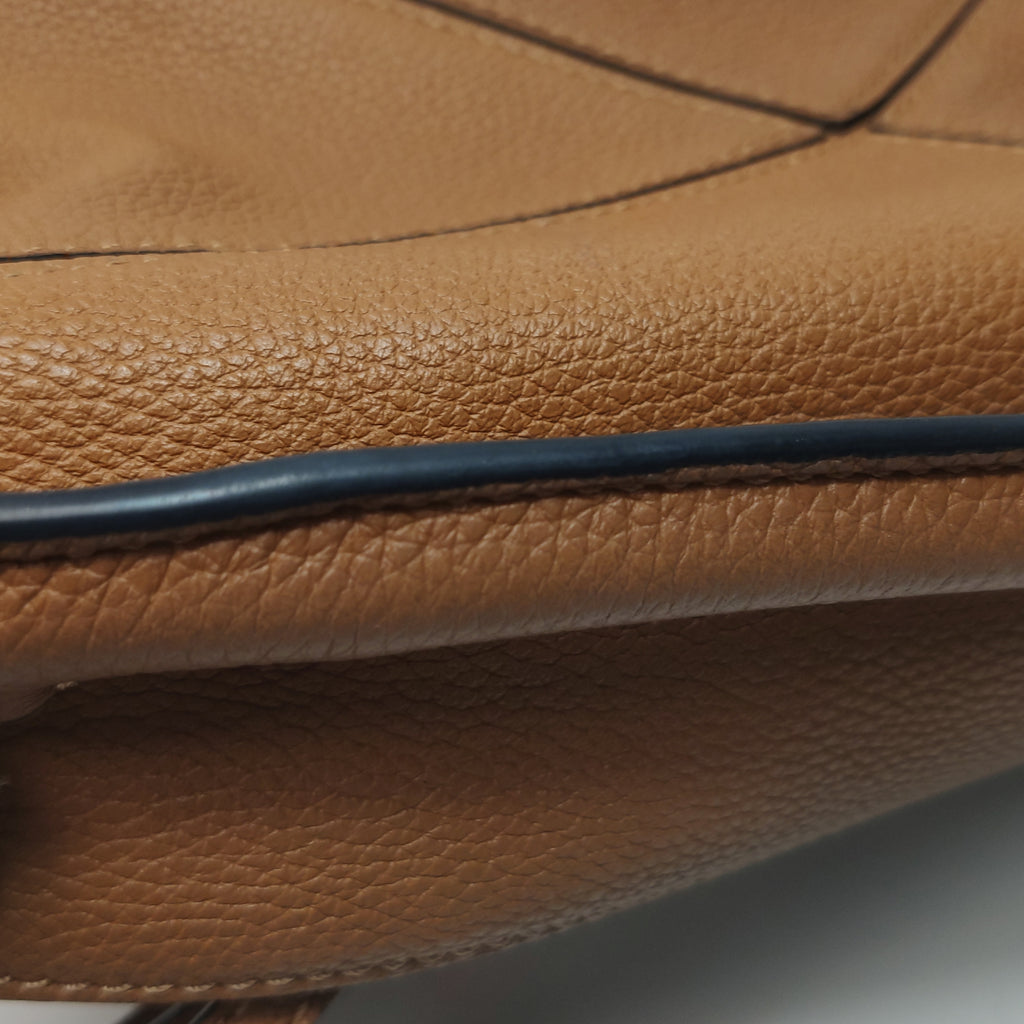 Loewe Puzzle Mini Soft Grained Calfskin Caramel