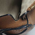 Loewe Puzzle Mini Soft Grained Calfskin Caramel