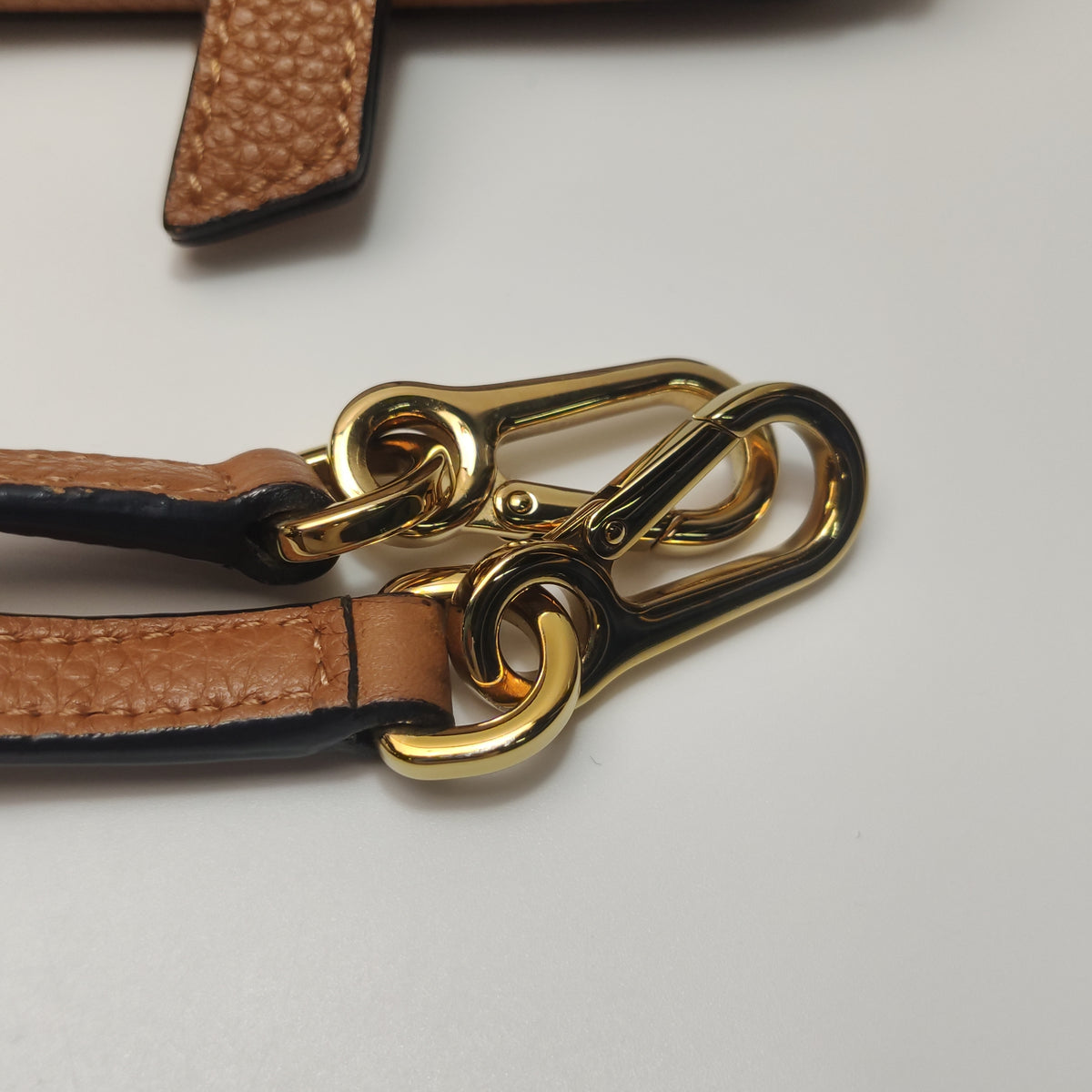 Loewe Puzzle Mini Soft Grained Calfskin Caramel