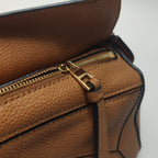 Loewe Puzzle Mini Soft Grained Calfskin Caramel