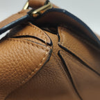 Loewe Puzzle Mini Soft Grained Calfskin Caramel
