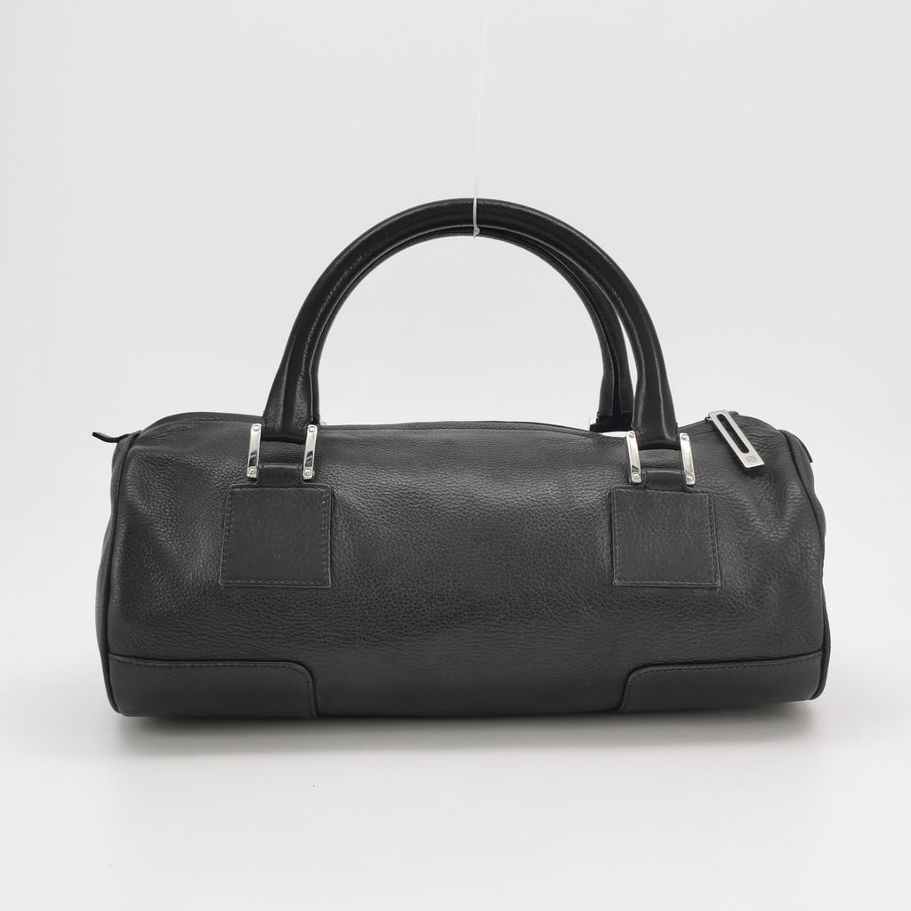 Loewe Amazona East West Barrel Bag Black