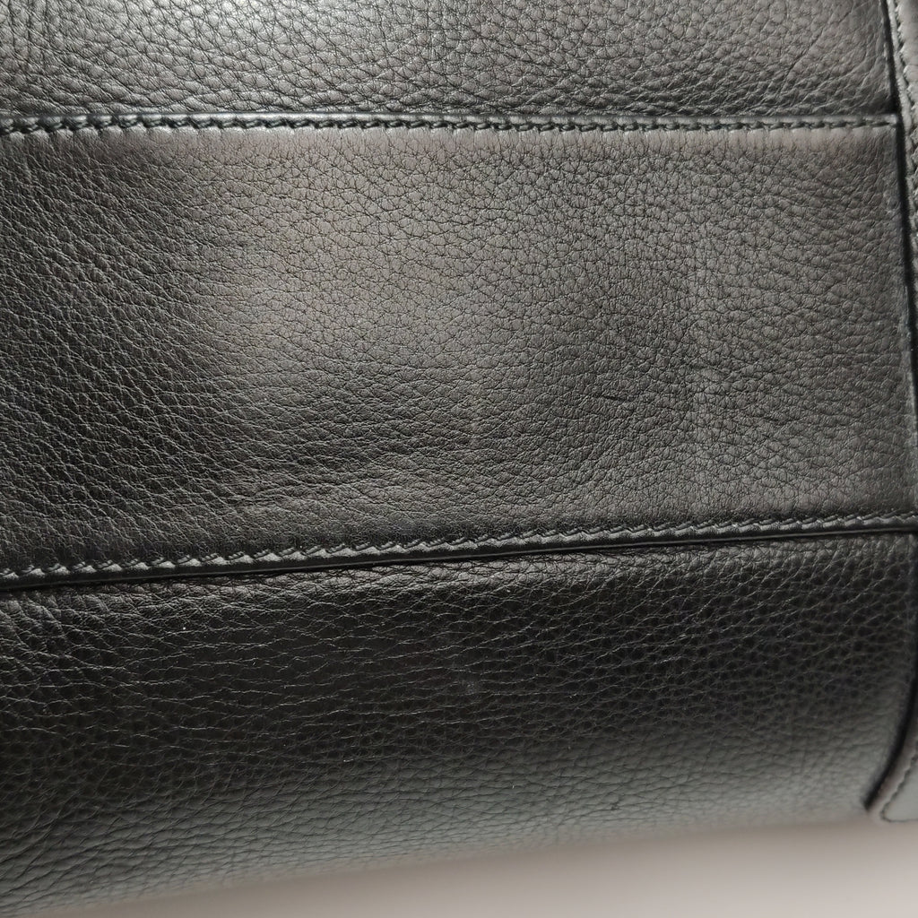 Loewe Amazona East West Barrel Bag Black