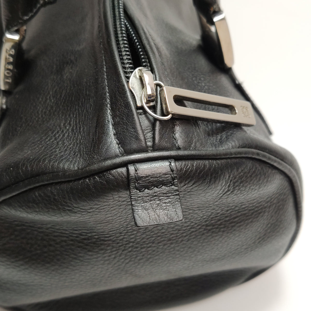 Loewe Amazona East West Barrel Bag Black