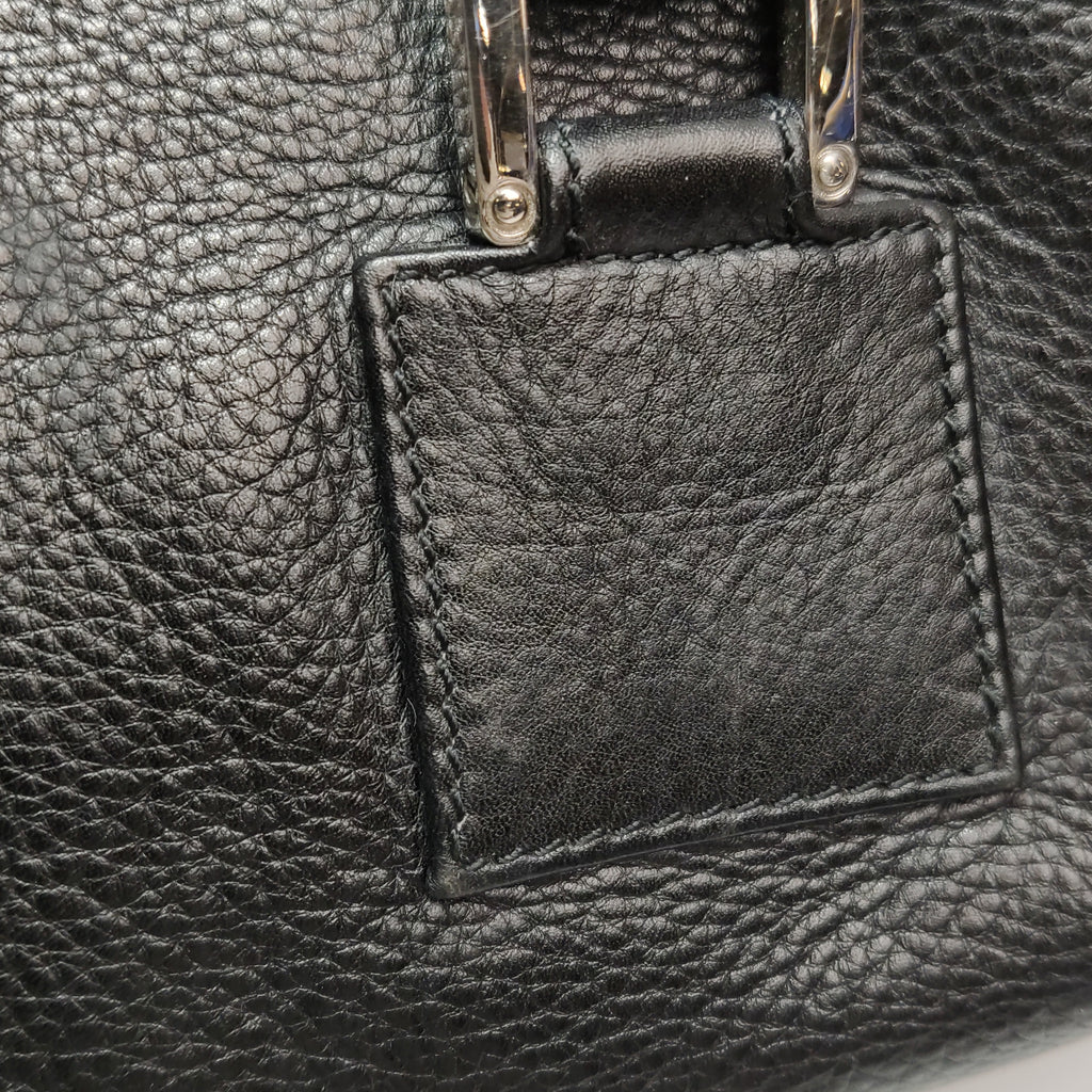 Loewe Amazona East West Barrel Bag Black