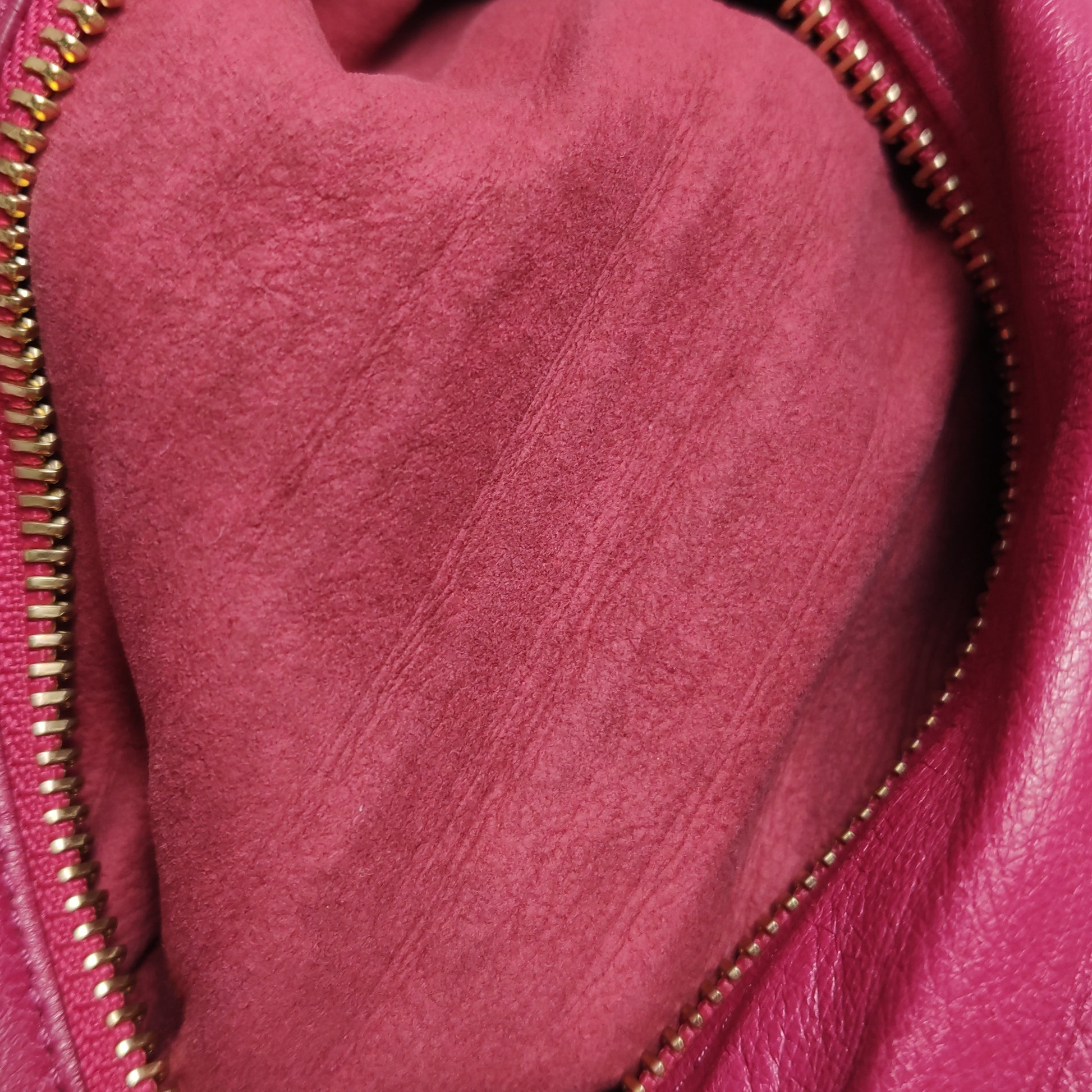 Loewe Pleated Bracelet Pouch Lambskin