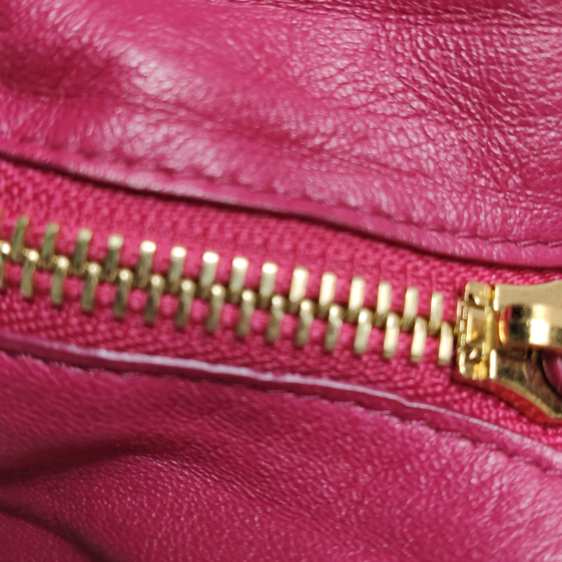 Loewe Pleated Bracelet Pouch Lambskin