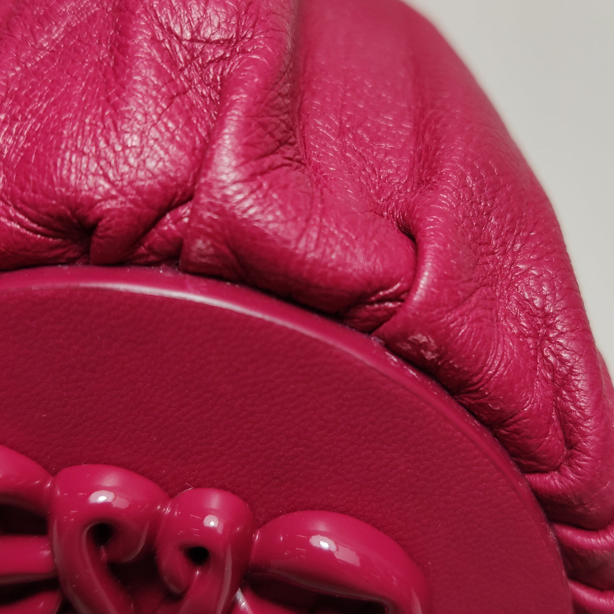 Loewe Pleated Bracelet Pouch Lambskin