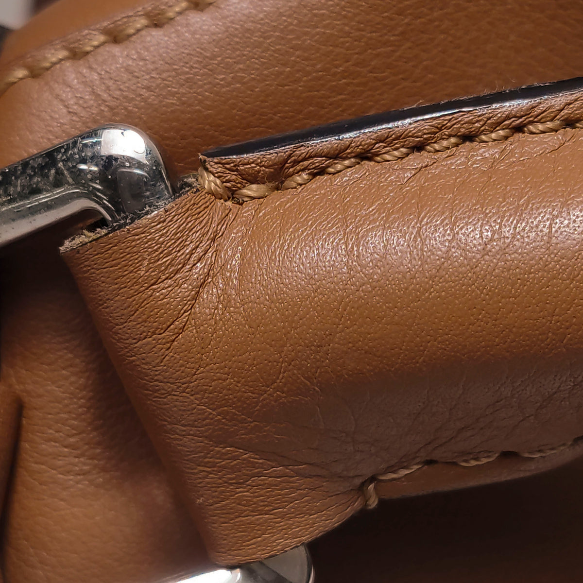 Loewe Puzzle Large Calfskin Tan