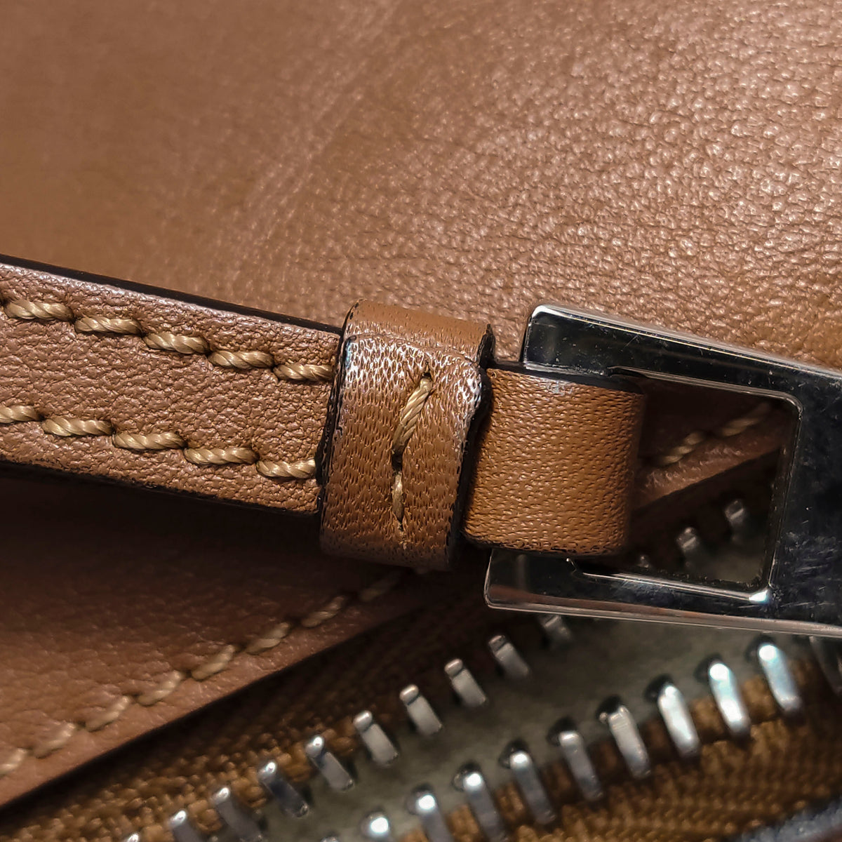Loewe Puzzle Large Calfskin Tan