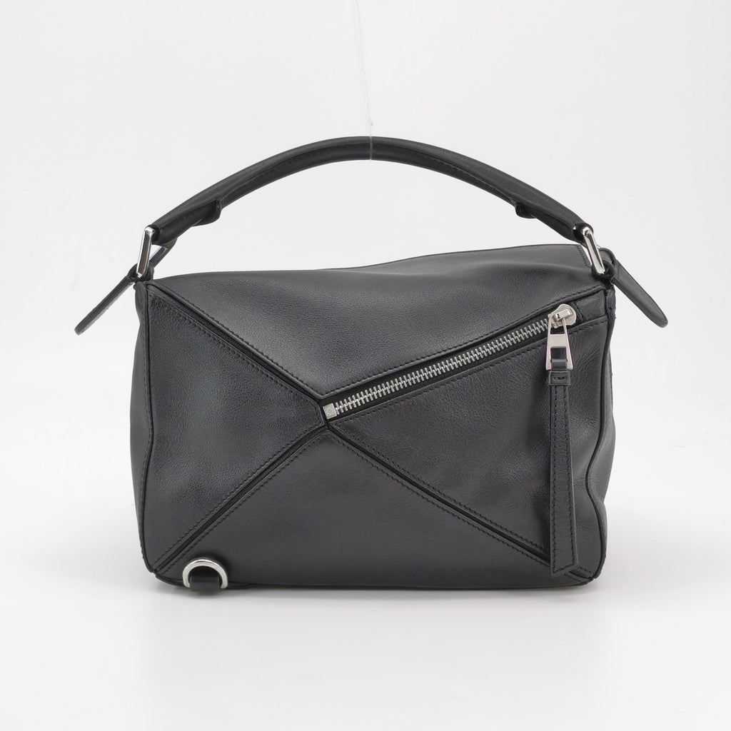 Loewe Puzzle Small Classic Calfskin Black