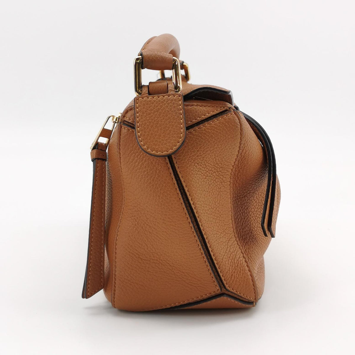 Loewe Puzzle Small Soft Calfskin Caramel