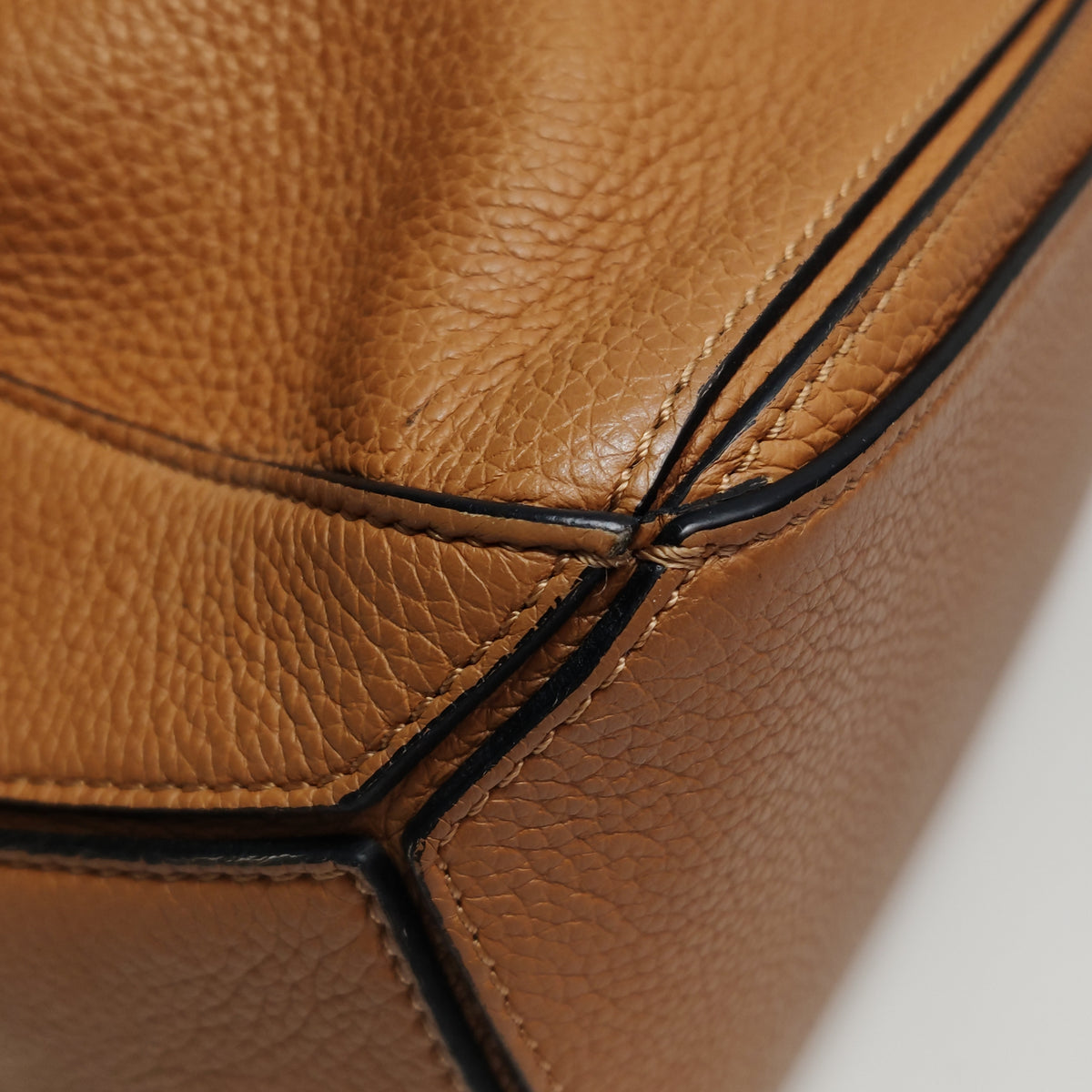 Loewe Puzzle Small Soft Calfskin Caramel