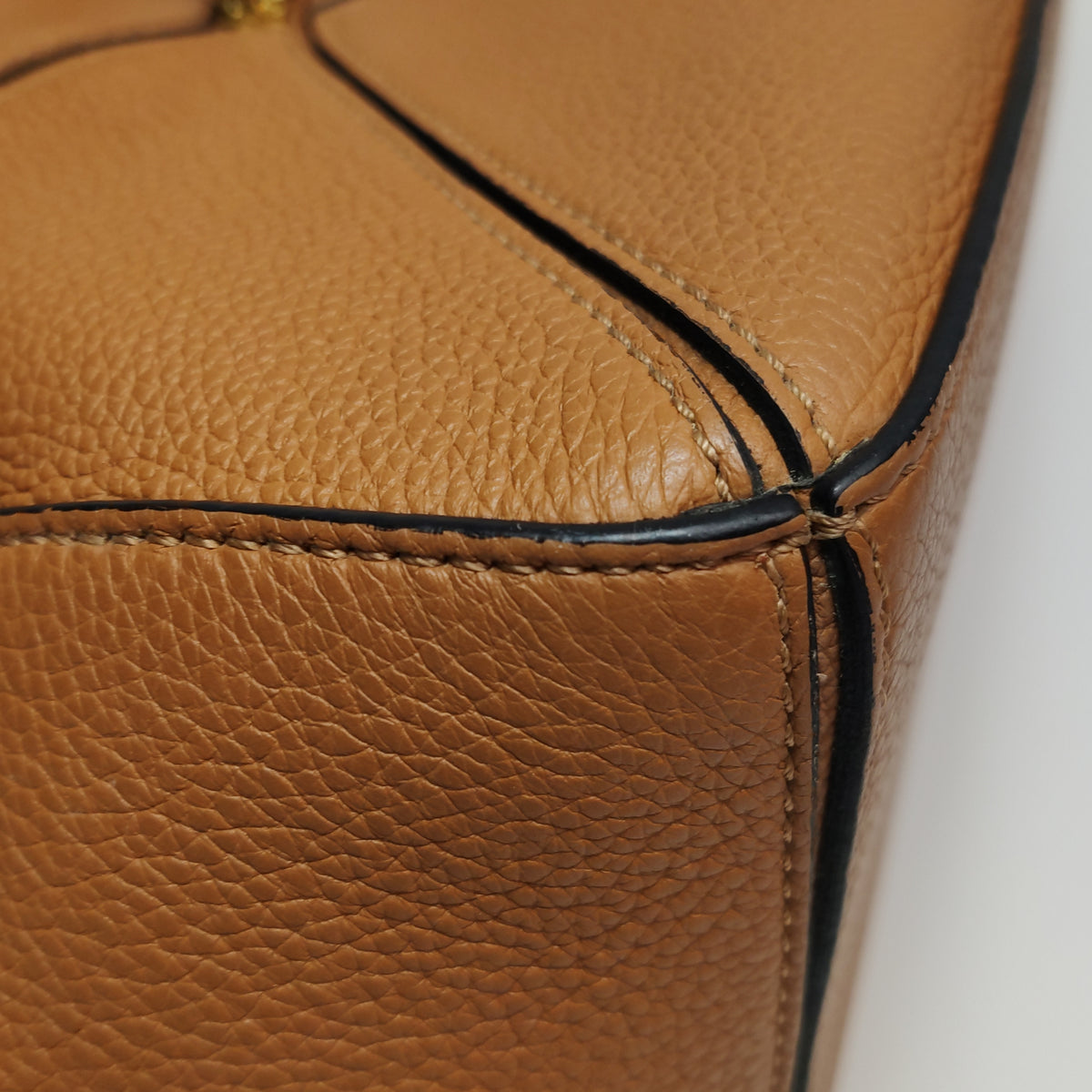 Loewe Puzzle Small Soft Calfskin Caramel