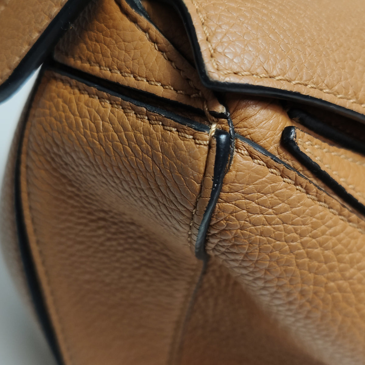 Loewe Puzzle Small Soft Calfskin Caramel