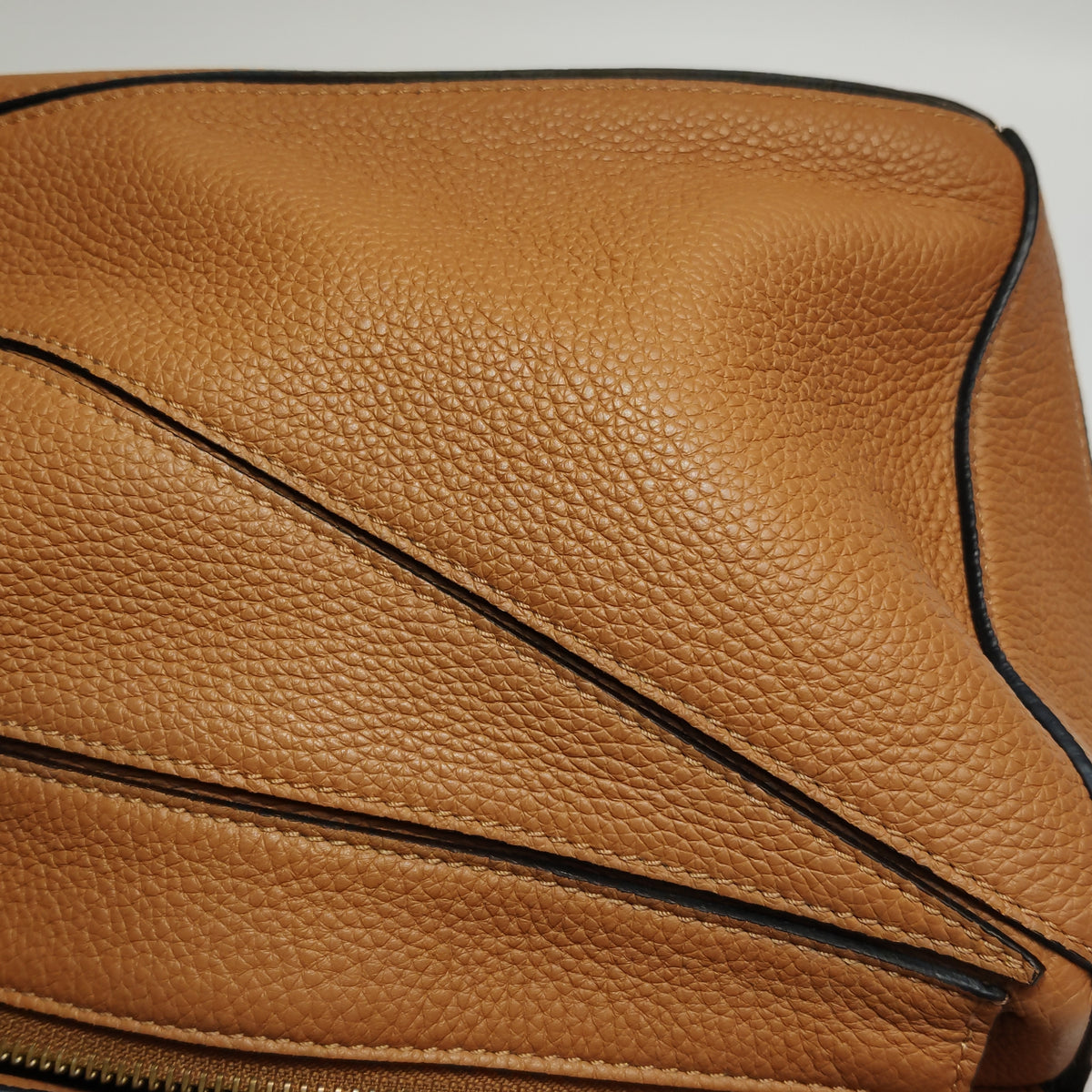 Loewe Puzzle Small Soft Calfskin Caramel