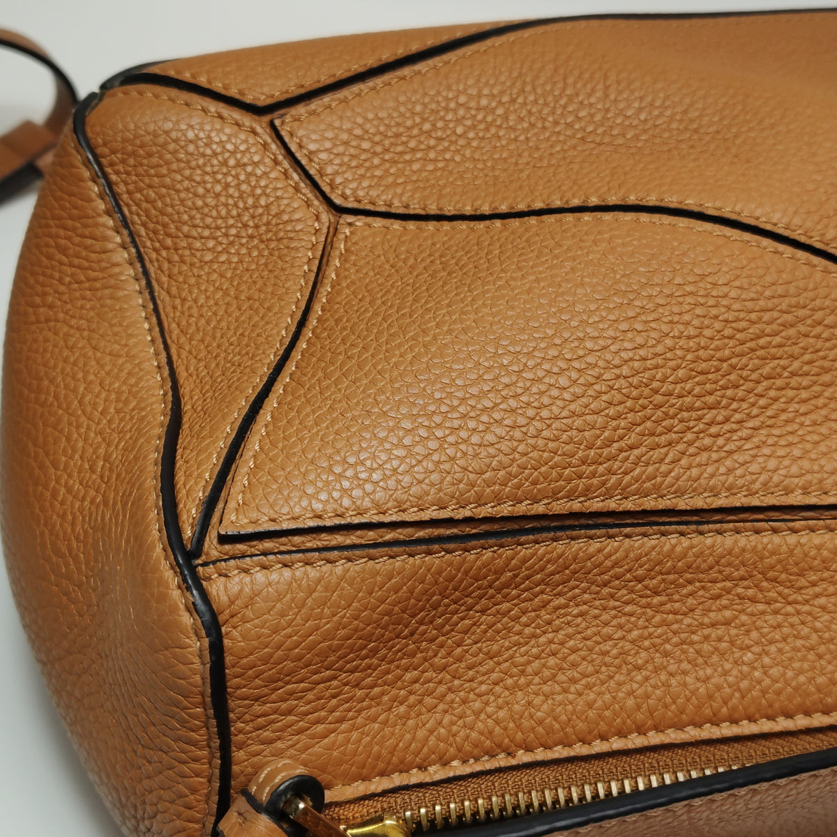 Loewe Puzzle Small Soft Calfskin Caramel