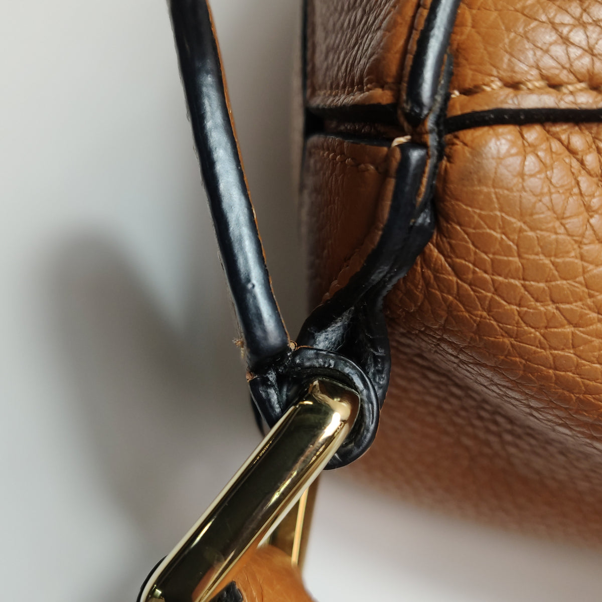 Loewe Puzzle Small Soft Calfskin Caramel