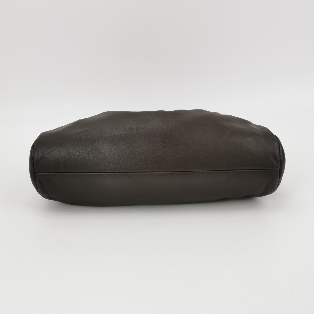 Loewe Anagram Plate Shoulder Bag Brown
