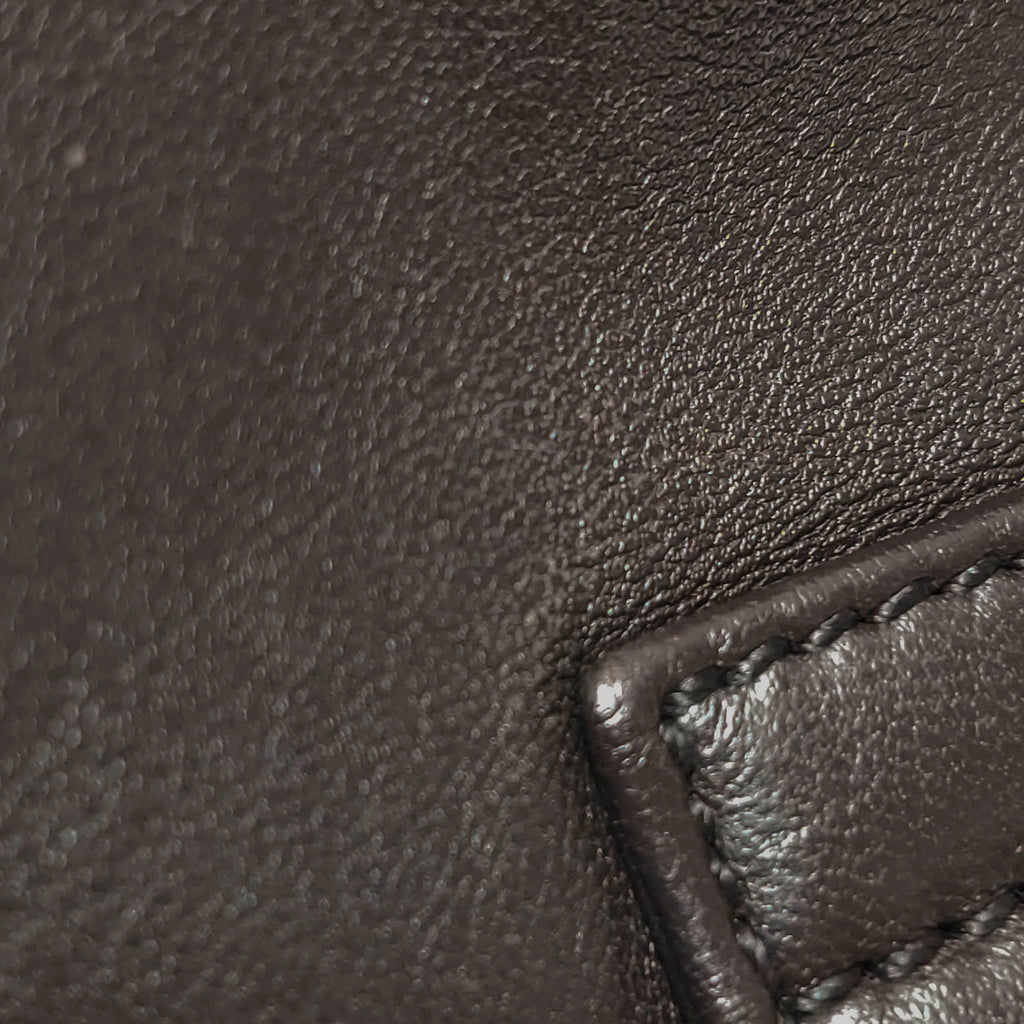 Loewe Anagram Plate Shoulder Bag Brown