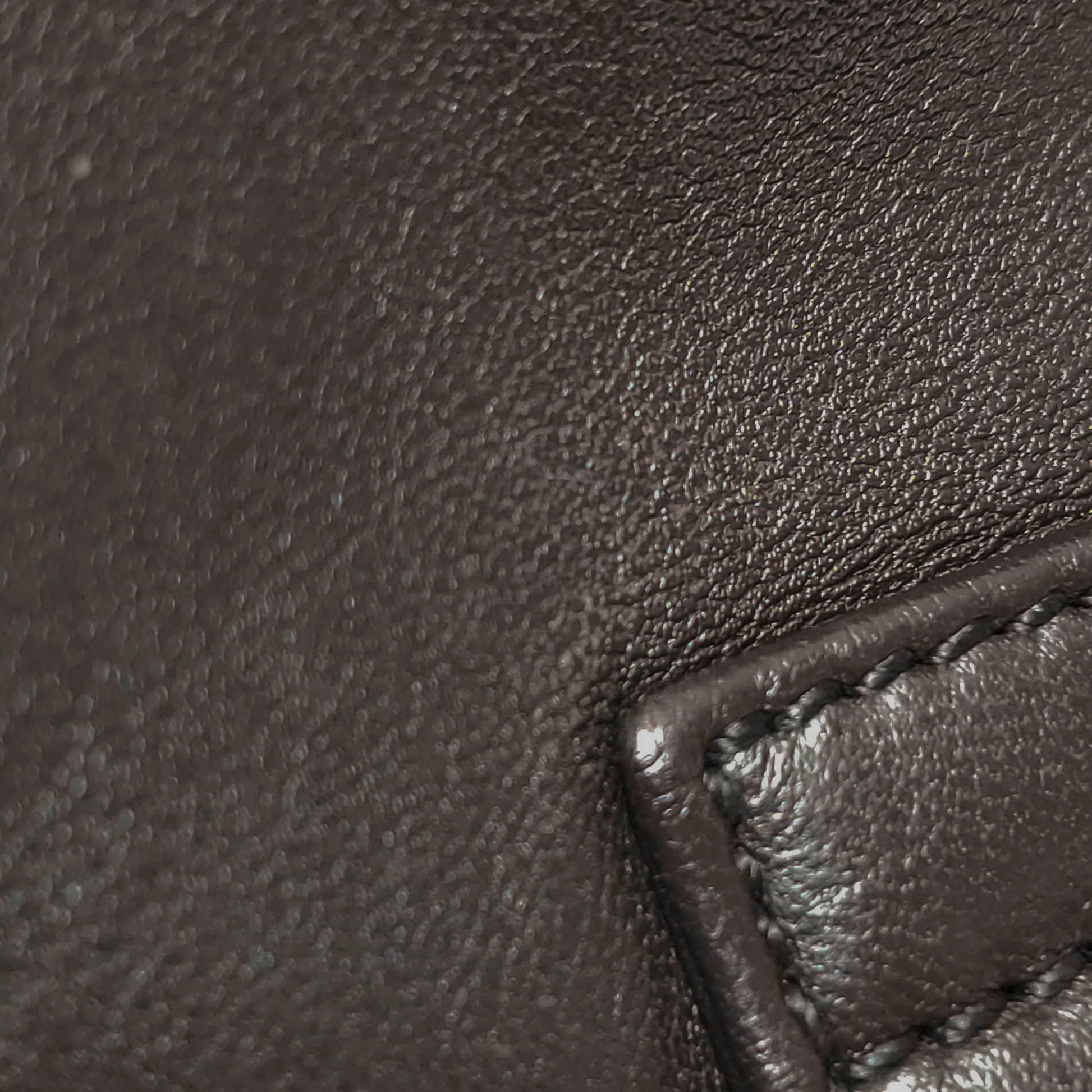 Loewe Anagram Plate Shoulder Bag Brown