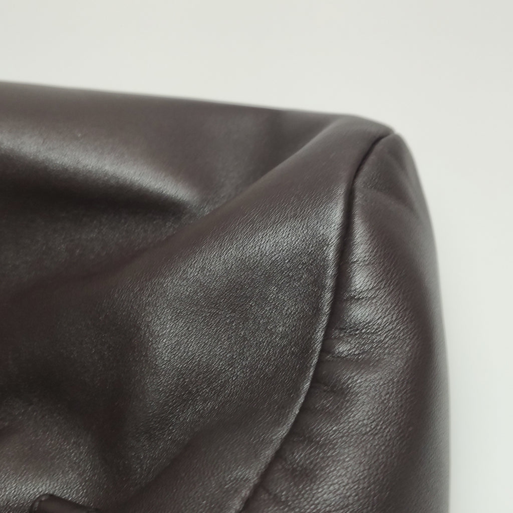 Loewe Anagram Plate Shoulder Bag Brown