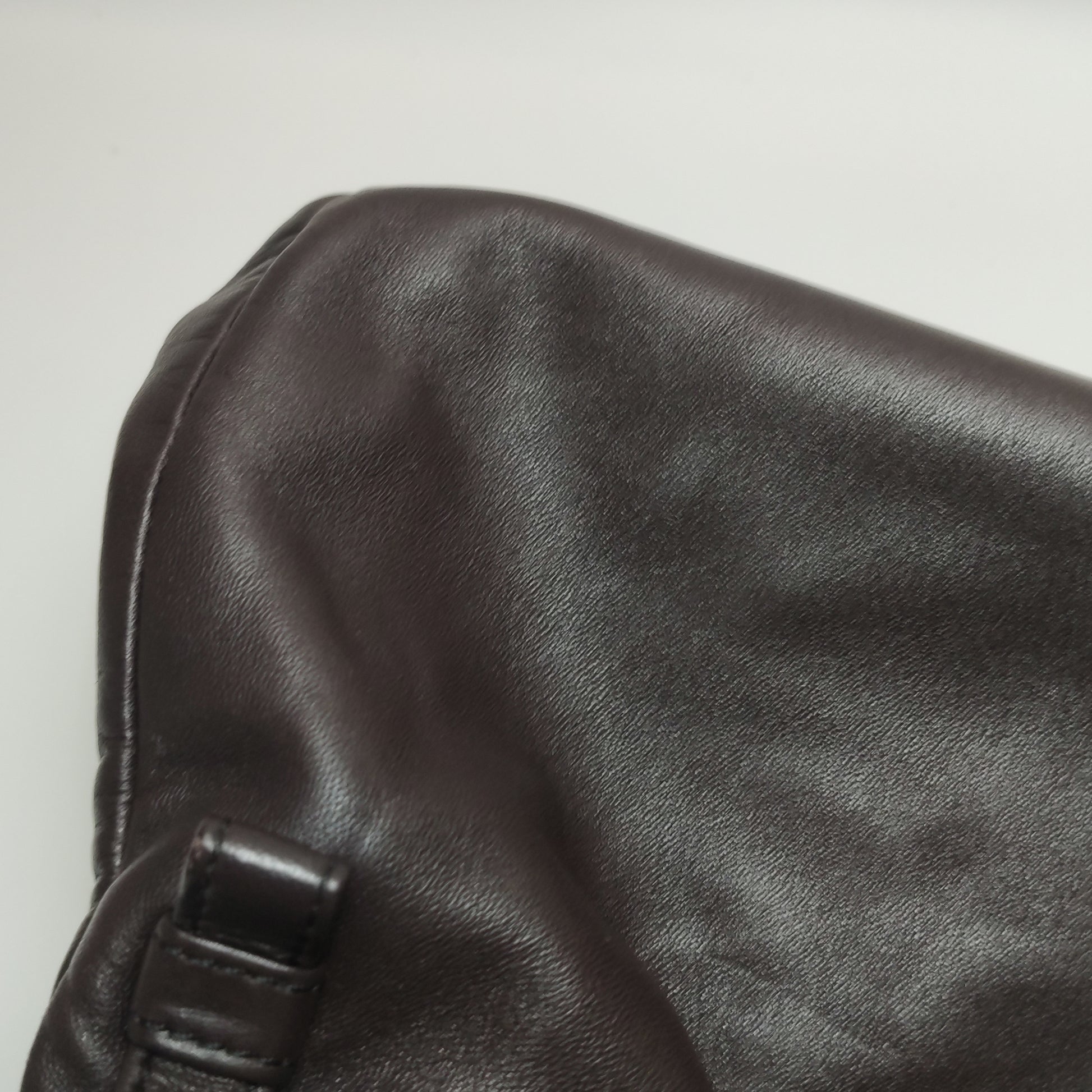 Loewe Anagram Plate Shoulder Bag Brown
