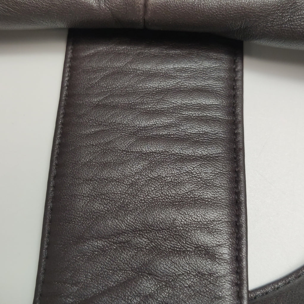 Loewe Anagram Plate Shoulder Bag Brown