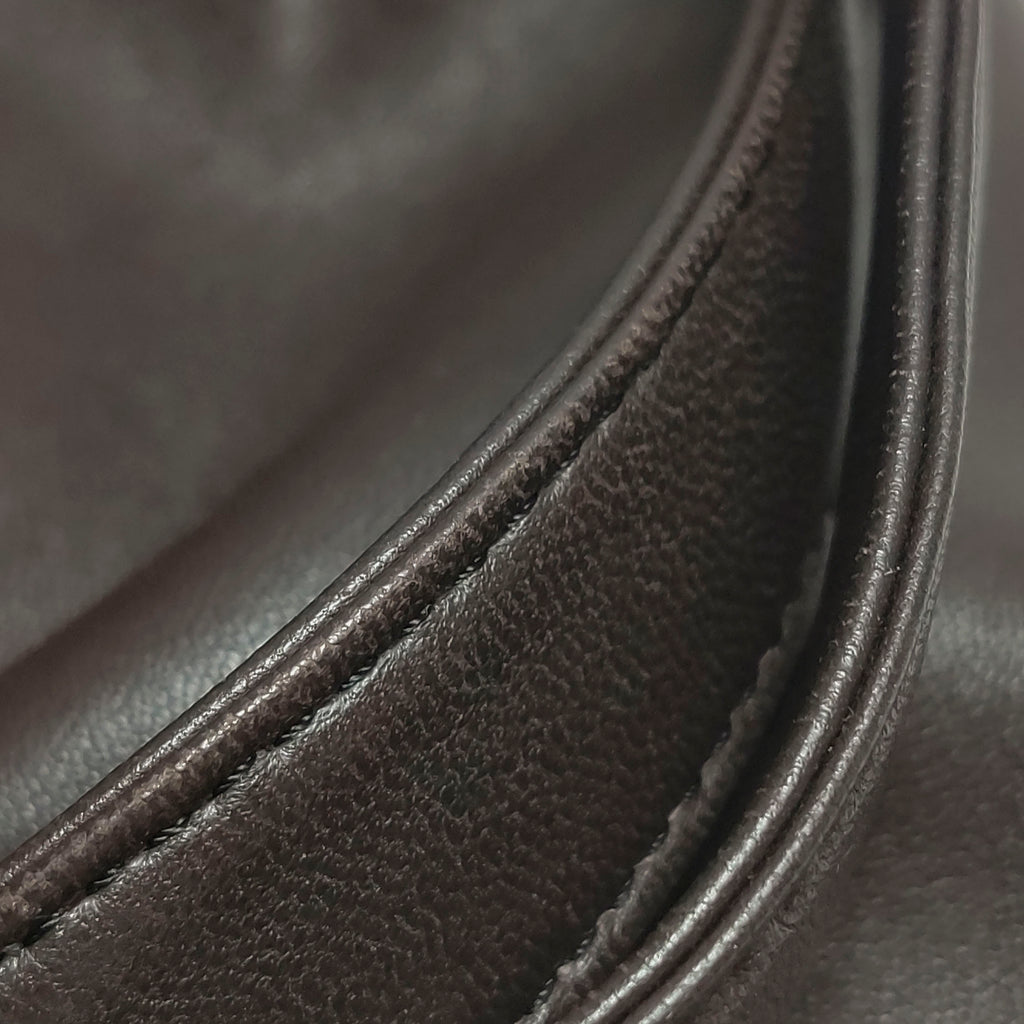 Loewe Anagram Plate Shoulder Bag Brown