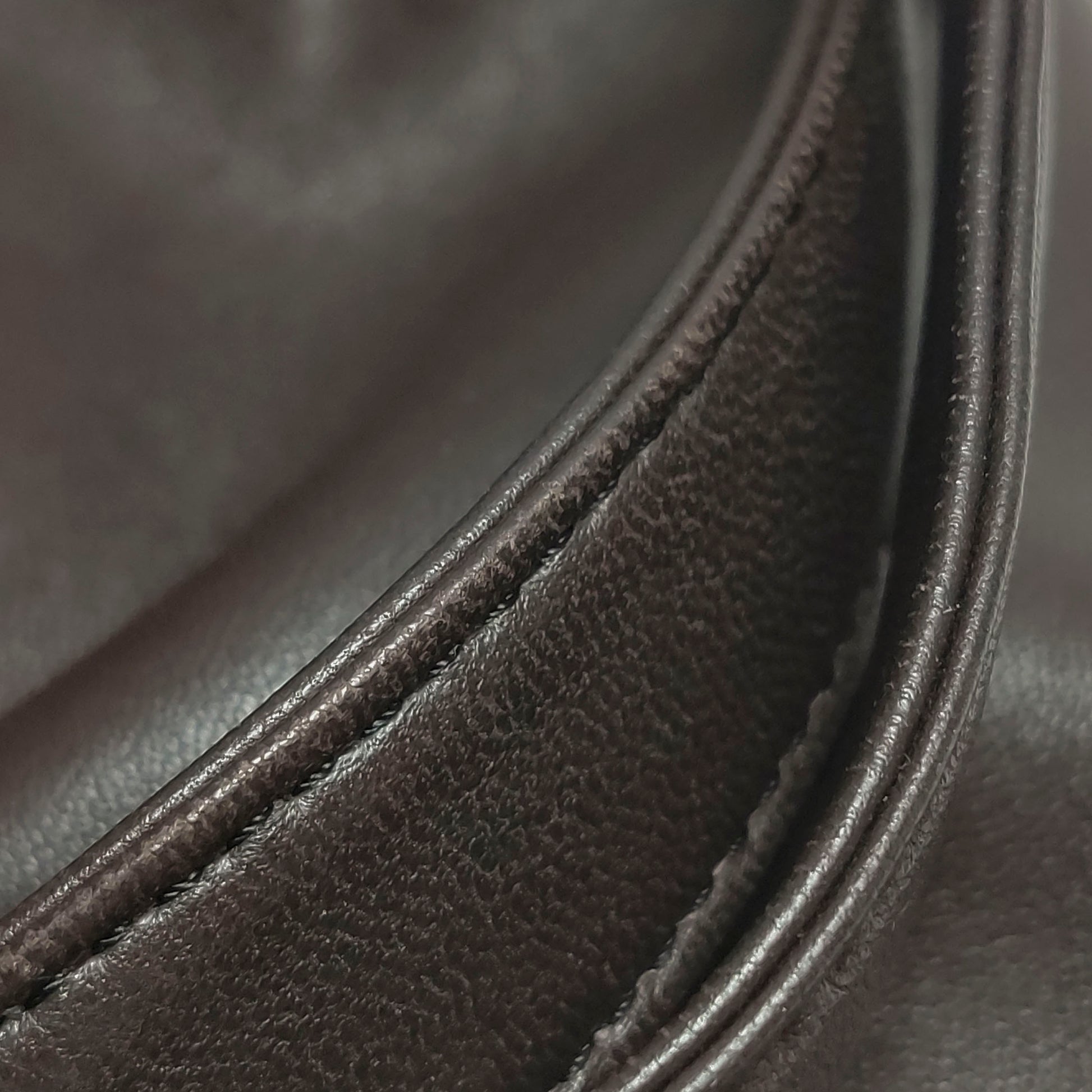 Loewe Anagram Plate Shoulder Bag Brown