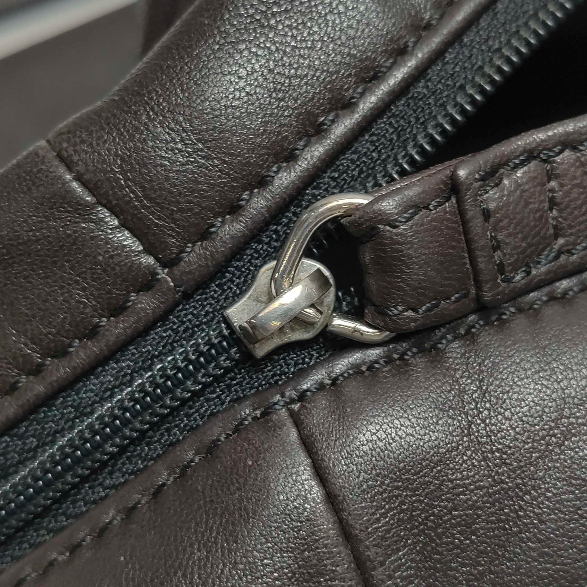Loewe Anagram Plate Shoulder Bag Brown
