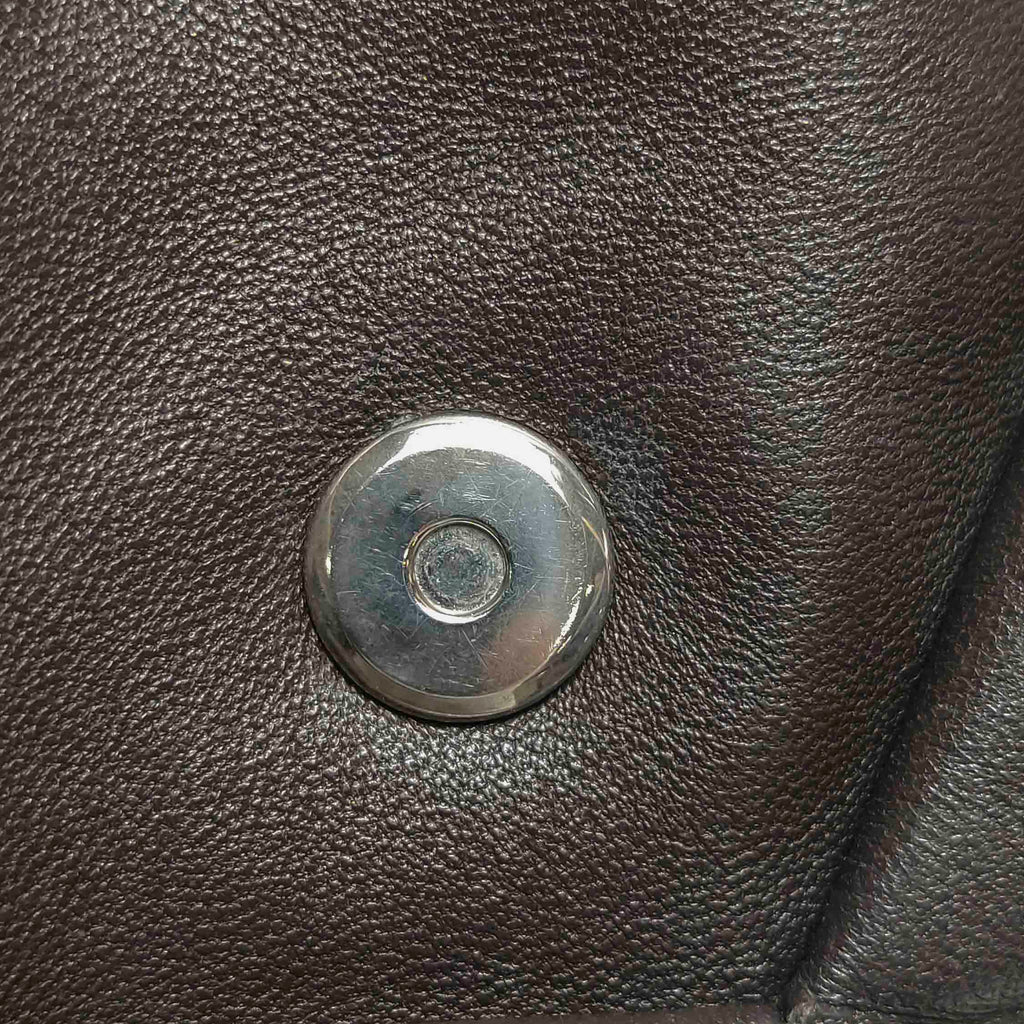 Loewe Anagram Plate Shoulder Bag Brown