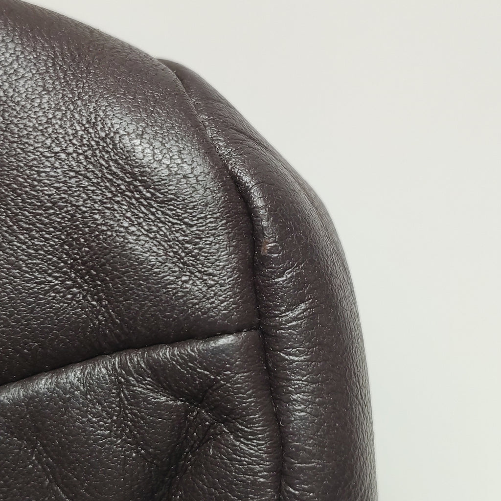 Loewe Anagram Plate Shoulder Bag Brown
