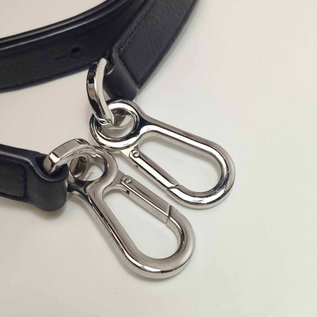 Loewe Puzzle Small Grained Calfskin Dark Gray SHW