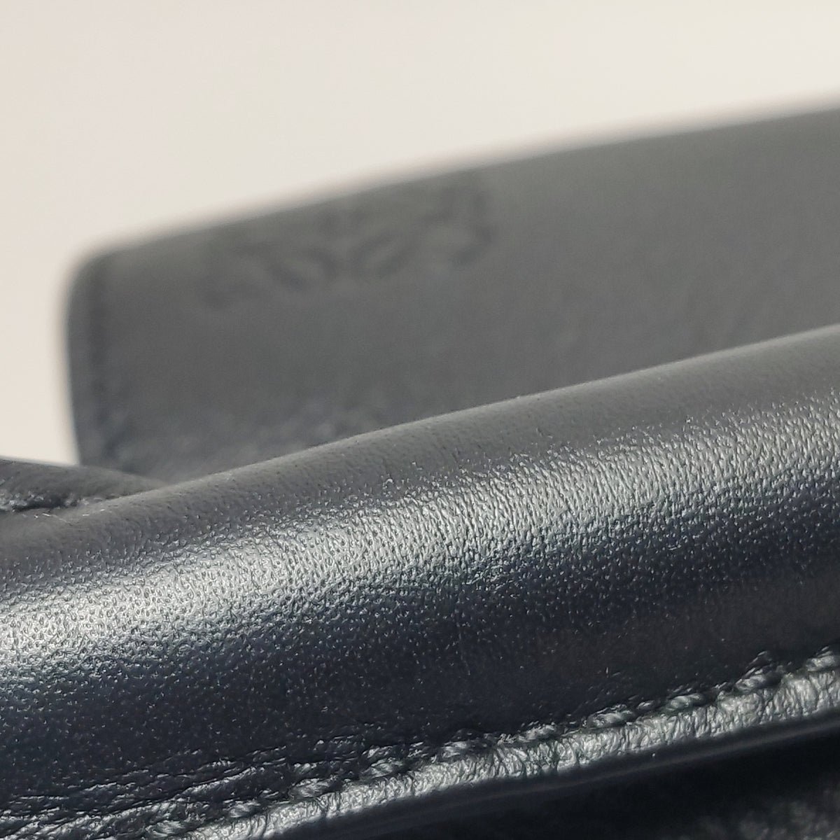 Loewe Puzzle Small Grained Calfskin Dark Gray SHW