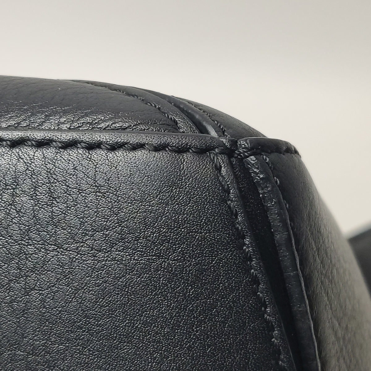 Loewe Puzzle Small Grained Calfskin Dark Gray SHW