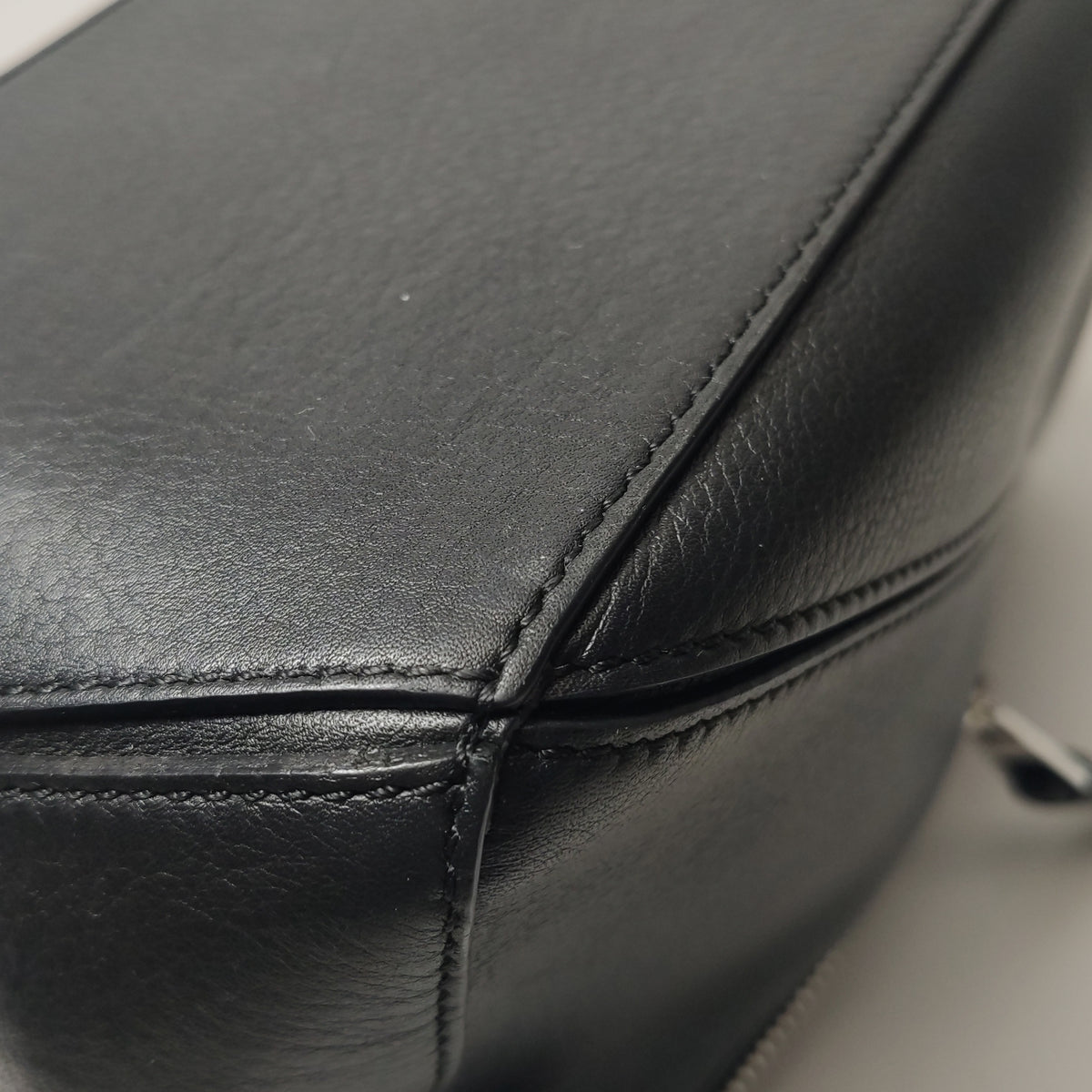 Loewe Puzzle Small Grained Calfskin Dark Gray SHW