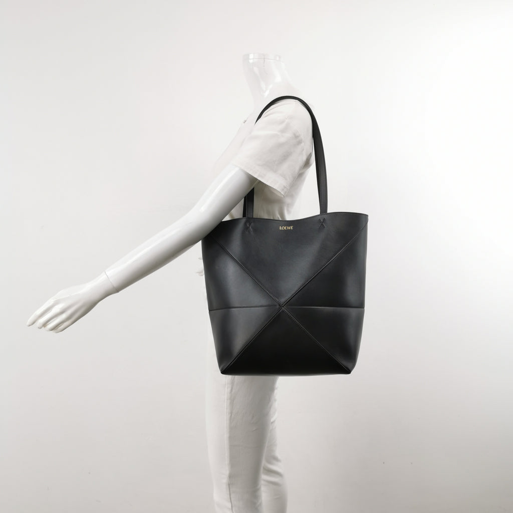 Loewe Puzzle Fold Medium Black