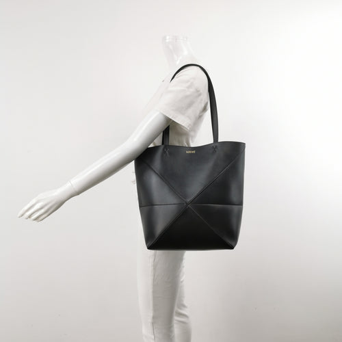 Loewe Puzzle Fold Medium Black