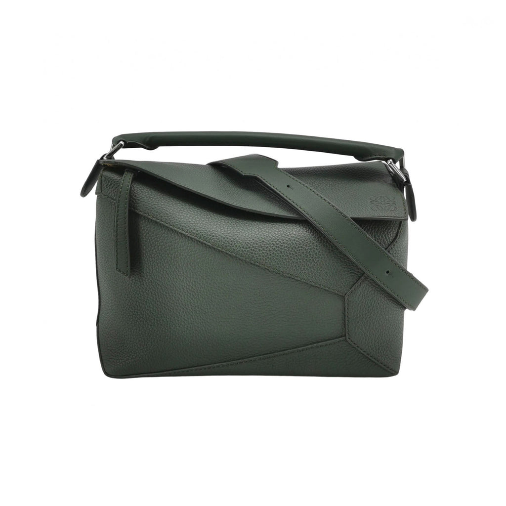 Loewe Puzzle Edge Small Bottle Green