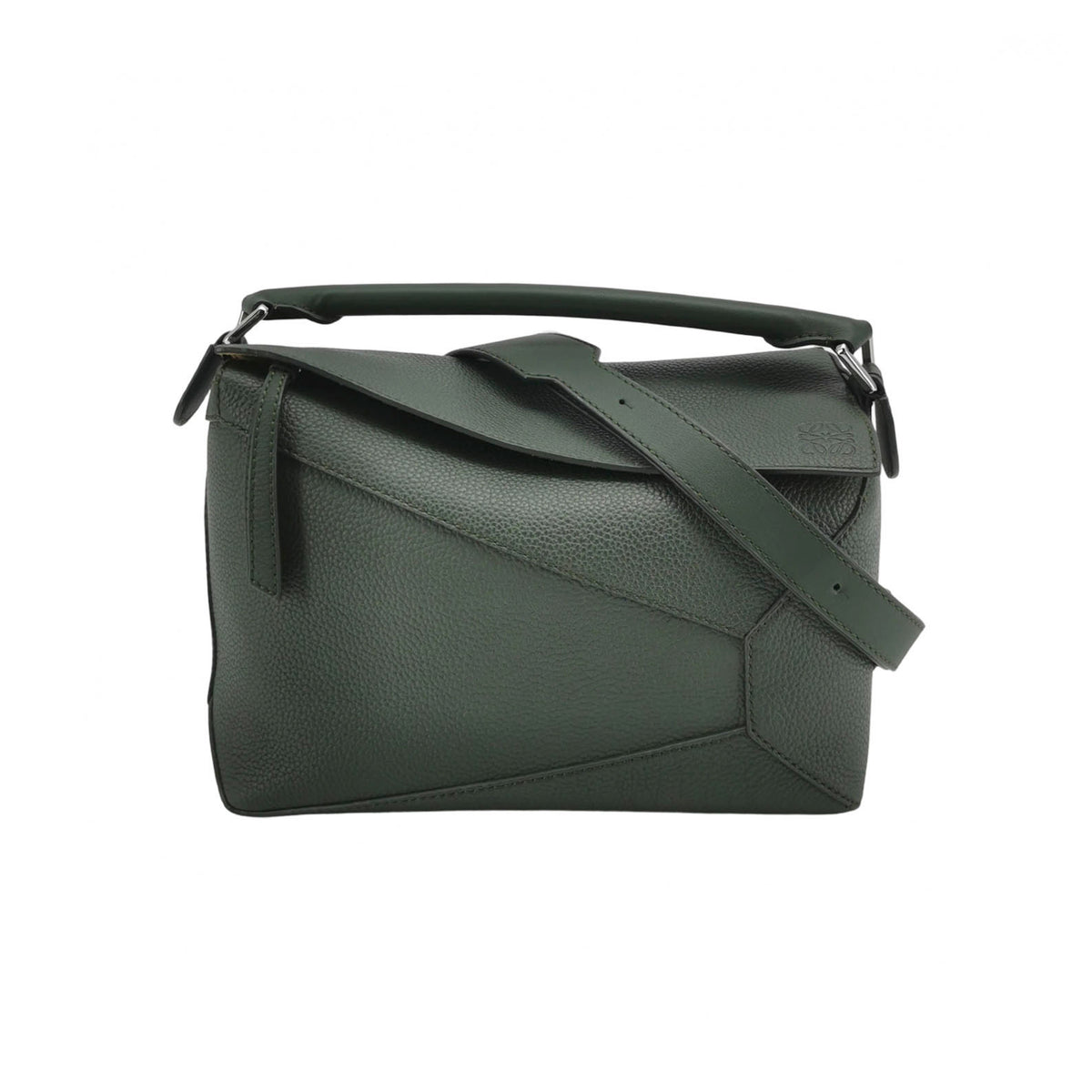 Loewe Puzzle Edge Small Bottle Green